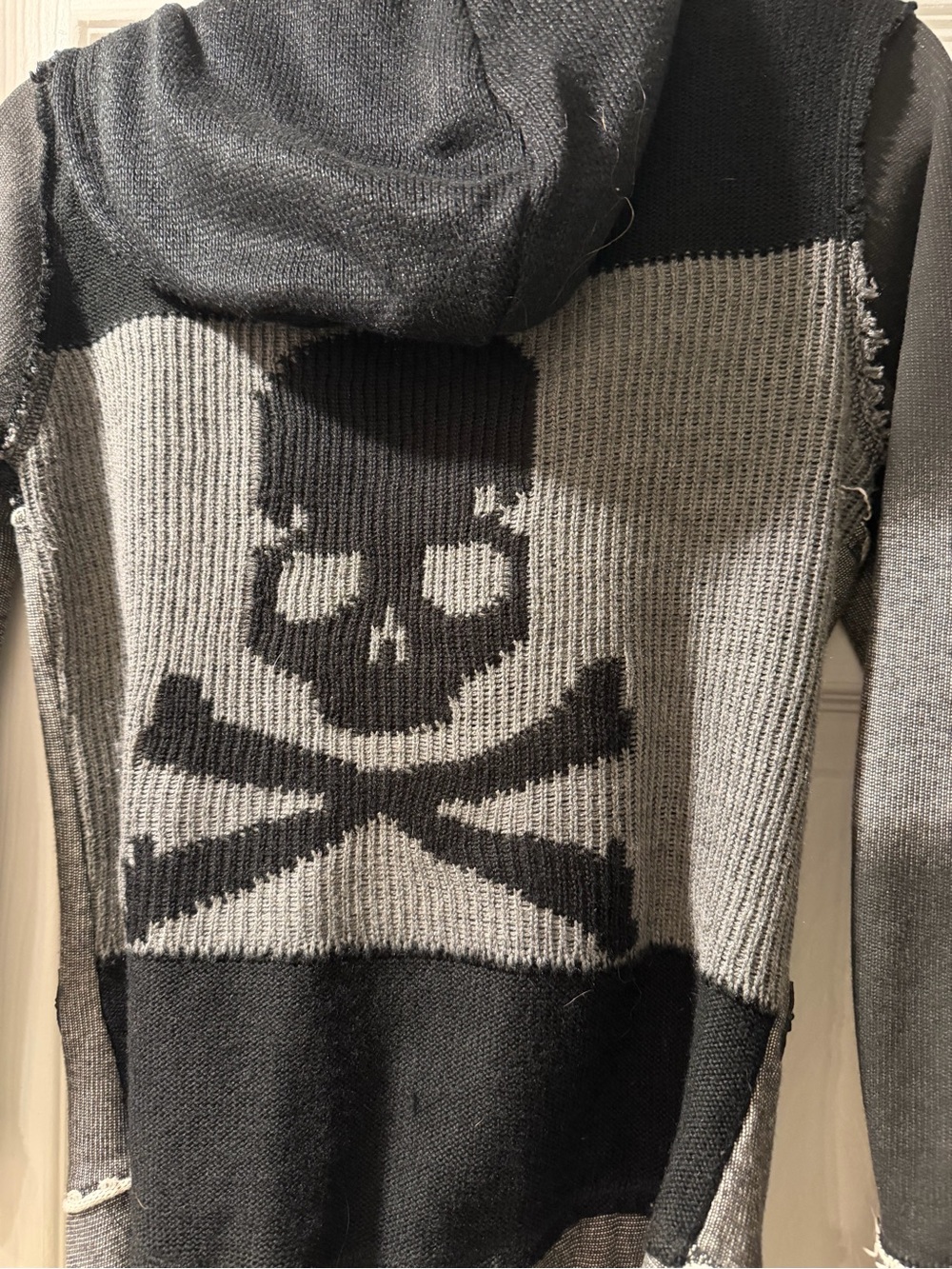 Crash and Burn sweater jacket
